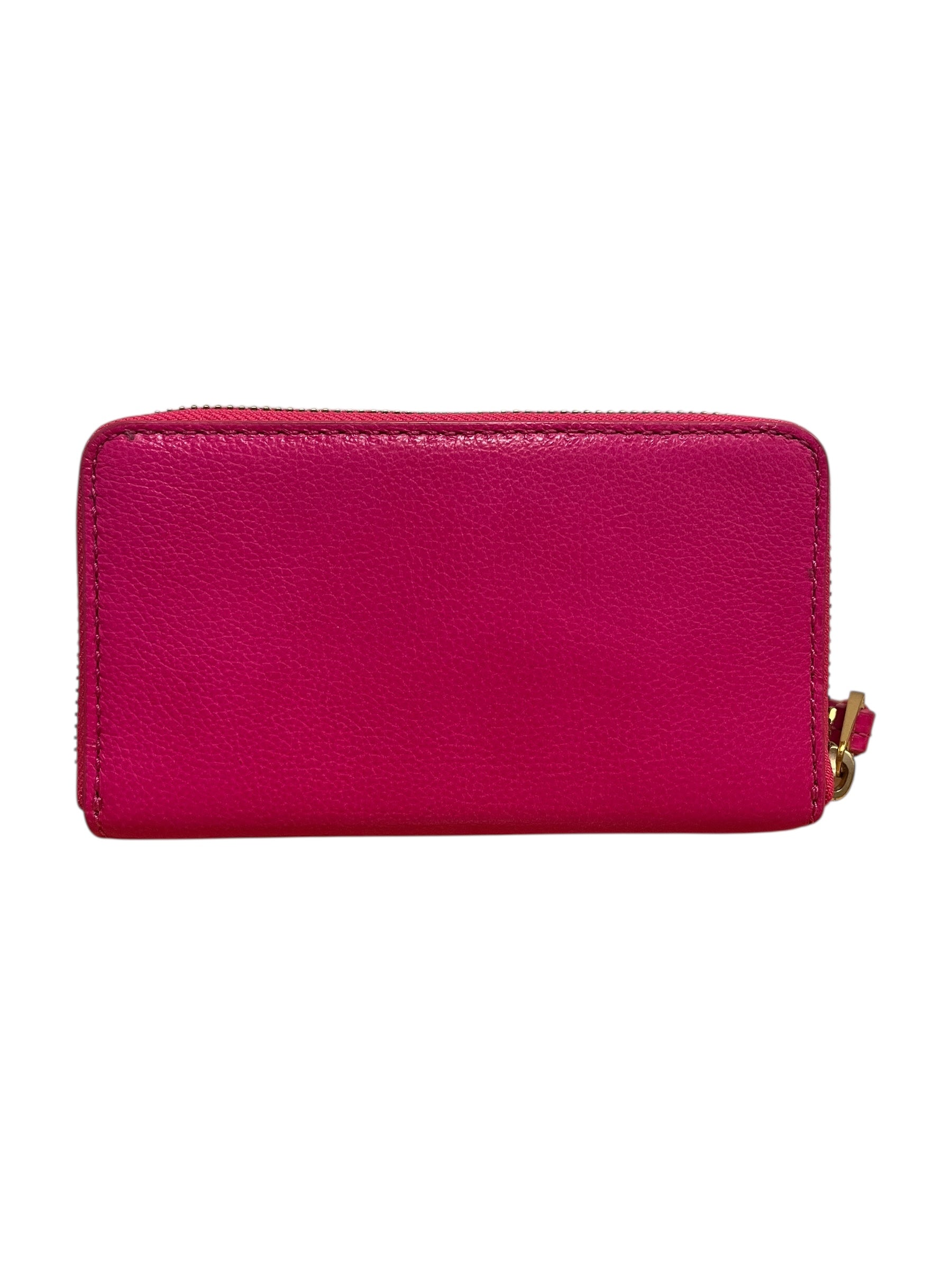 Marc by Marc Jacobs Fuchsia Leather Wallet