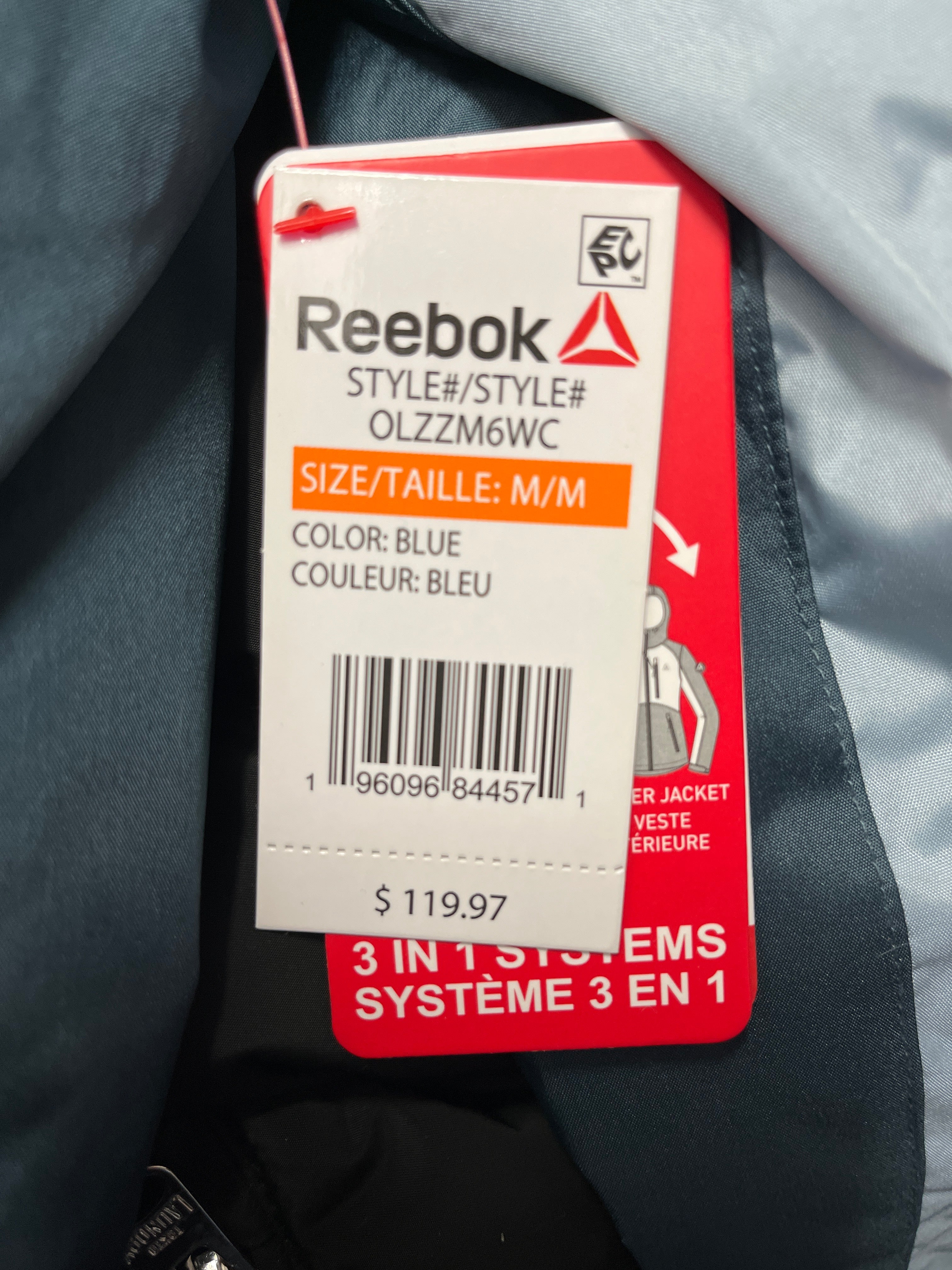 Reebok Winter Coat (M)