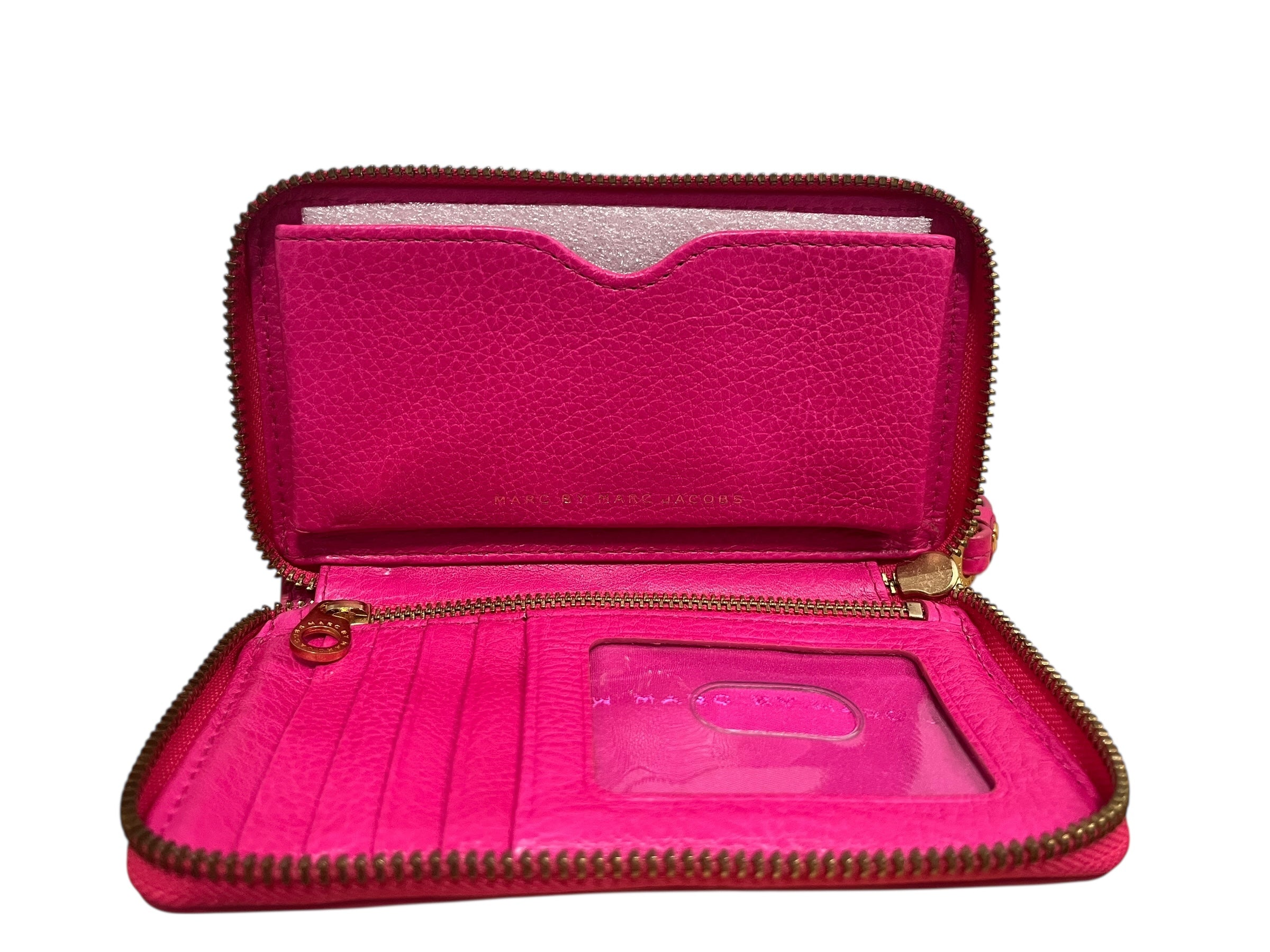 Marc by Marc Jacobs Fuchsia Leather Wallet
