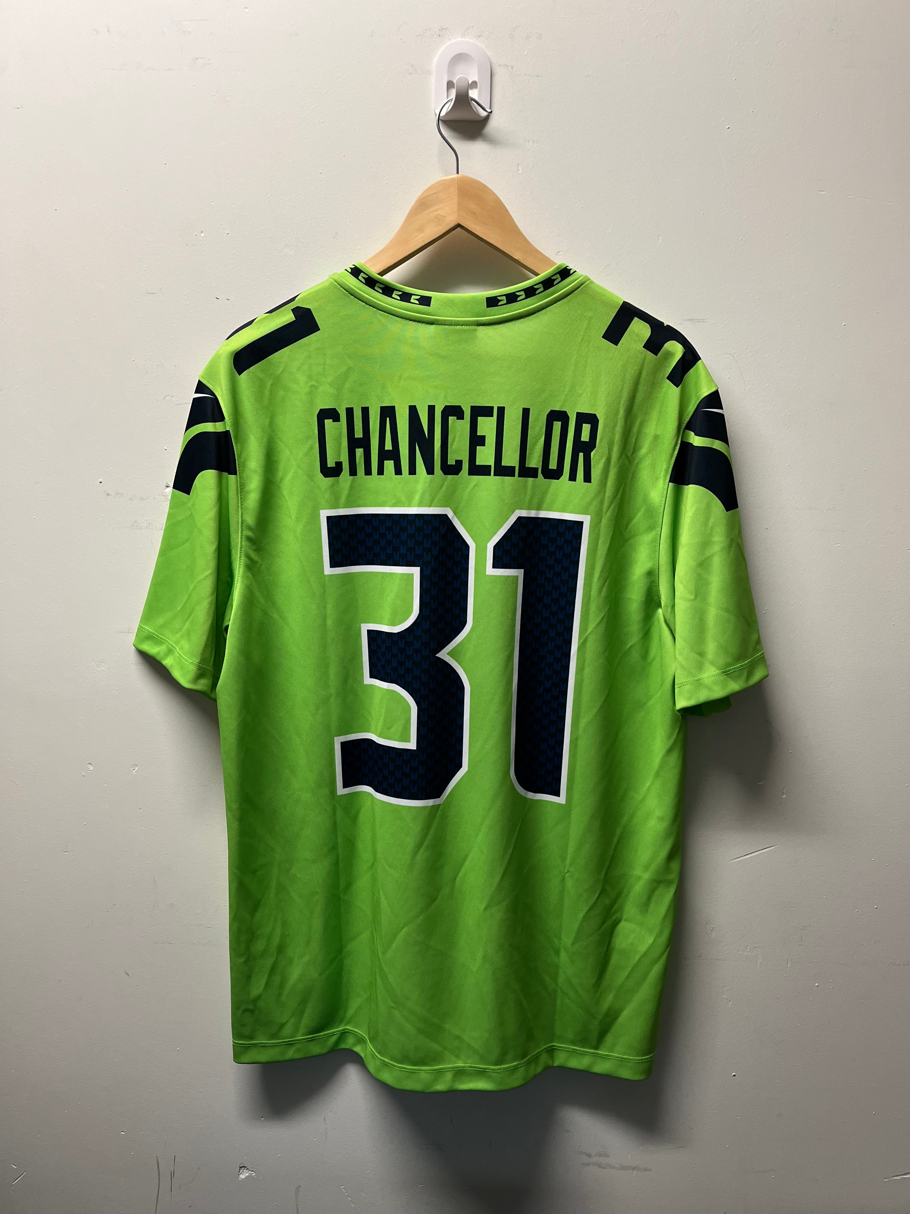 Nike Seattle Seahawks #31 Chancellor NFL Jersey (Large)