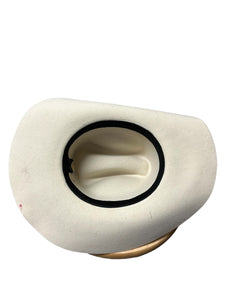 White Cowboy Hat (6 3/4 or 54)