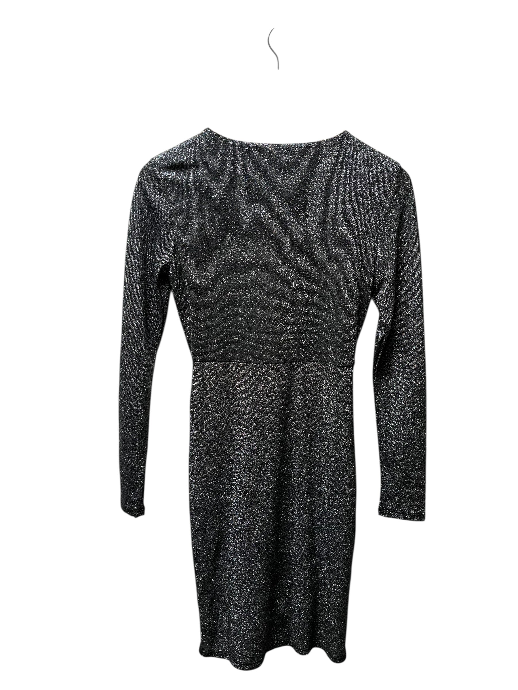 Noisy May Black Sparkle Cocktail Dress (Small)