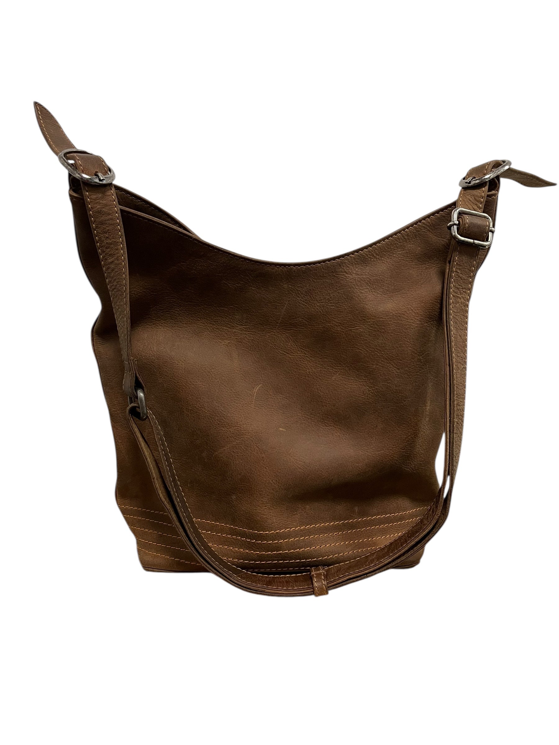 Adrian Klis Leather Handbag