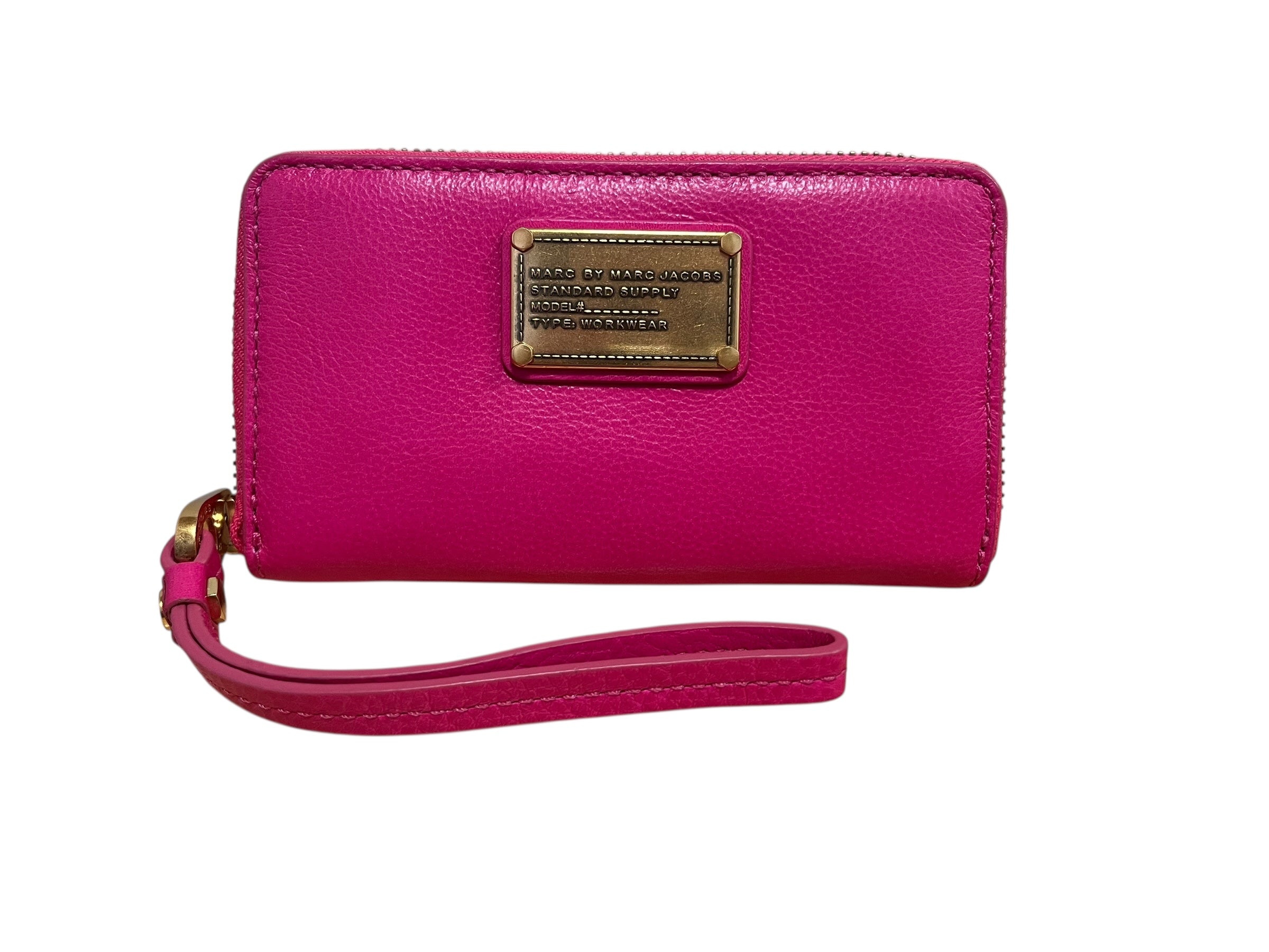 Marc by Marc Jacobs Fuchsia Leather Wallet