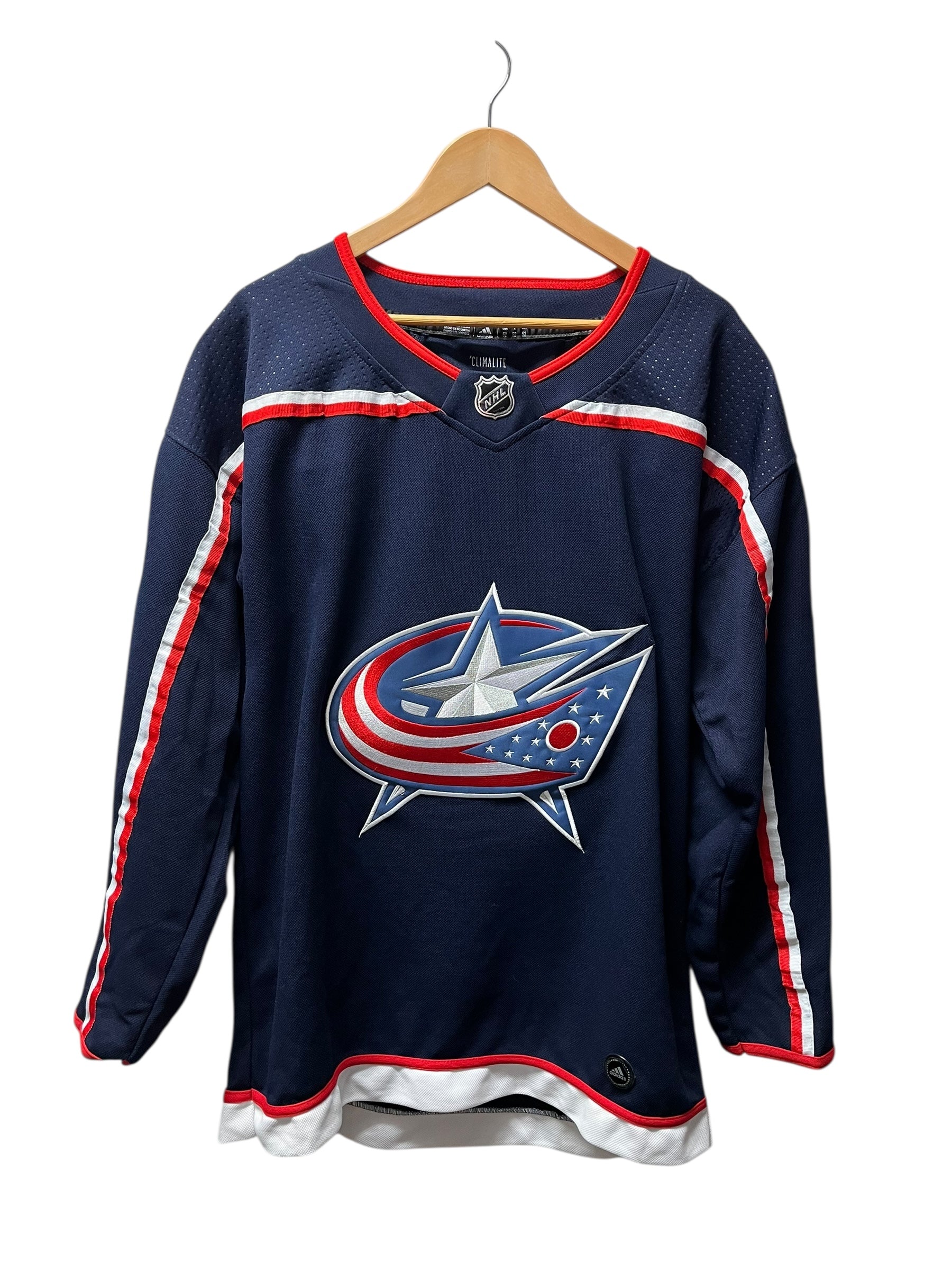 Columbus Blue Jackets Adidas NHL Jersey (Lg-52)