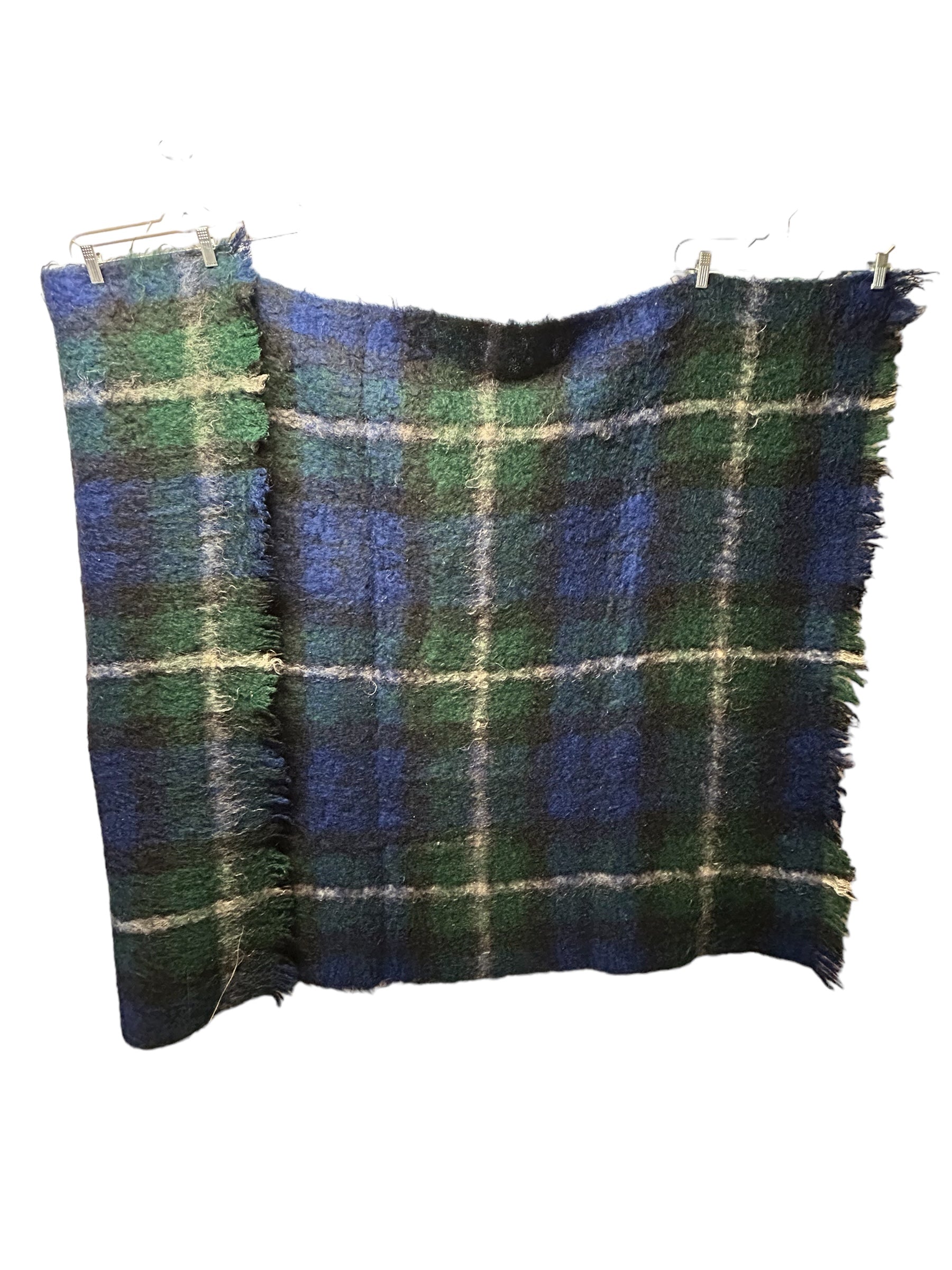Holyrood Vintage Scottish Mohair Blanket