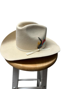 White Cowboy Hat (6 3/4 or 54)