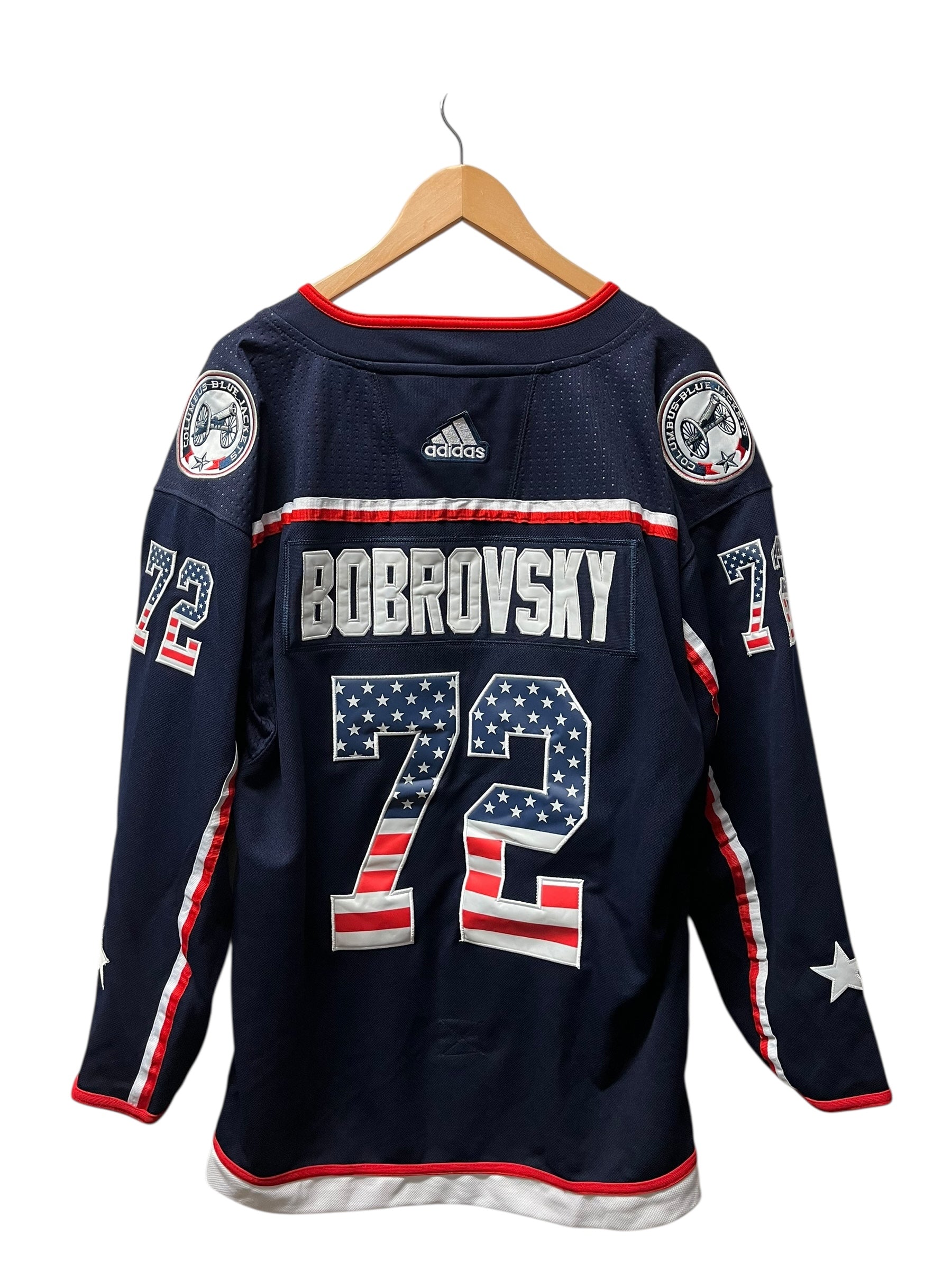 Columbus Blue Jackets Adidas NHL Jersey (Lg-52)
