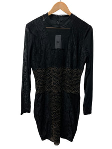 Guess Sheer and Lace Dress (L)