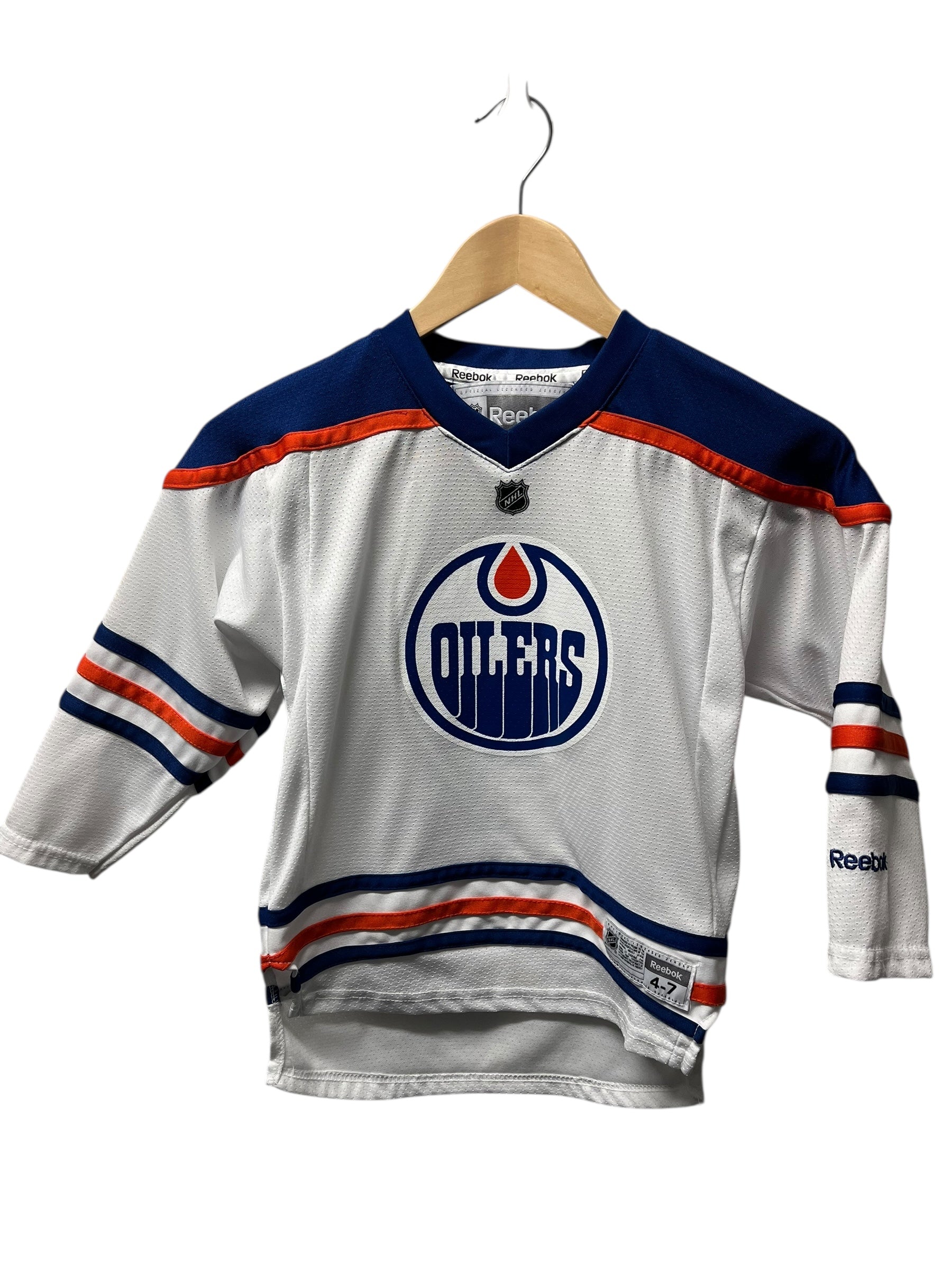 Edmonton Oilers #4 Hall NFL Jersey (Age 4-7)